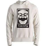 Alfa Tshirt Mr.Robot Ekru Erkek Sweatshirt