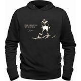 Alfa Tshirt Muhammed Ali Siyah Kapşonlu Erkek Sweatshirt