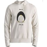 Alfa Tshirt Penguen Ekru Erkek Sweatshirt