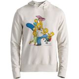 Alfa Tshirt Simpson Ekru Erkek Sweatshirt