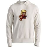 Alfa Tshirt Street Fighter-Ken Ekru Erkek Sweatshirt