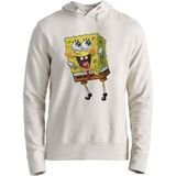 Alfa Tshirt Sunger Bob Ekru Erkek Sweatshirt