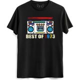 Alfa Tshirt Vintage 1973 Best Of Tape Siyah Erkek T-shirt