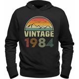 Alfa Tshirt Vintage 1984 Eskitme Siyah Erkek T-shirt