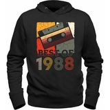 Alfa Tshirt Vintage 1988 Best Of Siyah Erkek T-shirt