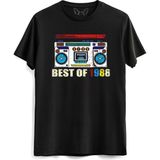 Alfa Tshirt Vintage 1988 Best Of Tape Siyah Erkek T-shirt