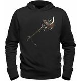Alfa Tshirt World Of Warcraft Kapşonlu Çocuk Sweatshirt - 11 - 12 Yaş - Siyah