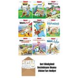 Alfa Yayıncılık Asteriks 9 Kitap Çizgi Roman Seti + Okuma Sticker'Ları