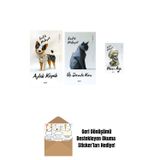 Alfa Yayıncılık Aylak Köpek + Üç Damla Kan + Hacı Ağa + Okuma Sticker'Ları