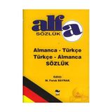 Alfa Yayınları Almanca - Türkçe Türkçe - Almanca Sözlük (M. Faruk Bayraktar) (Ciltli)