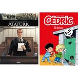 Alfa Yayınları Atatürk (Çizgi Roman) + Cedric 1 - Hayır