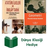 Alfa Yayınları Atatürk Ilkeleri ve Inkılâp Tarihi Cilt 1 + Geometri + Dünya Klasiği Hediye - Hayır