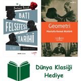 Alfa Yayınları Batı Felsefesi Tarihi 3. Cilt + Geometri + Dünya Klasiği Hediye - Hayır