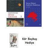 Alfa Yayınları Beyaz Geceler + Everest Açıkhava 39 - Dedemin Madalyası + Kör Baykuş - Hayır
