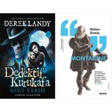 Alfa Yayınları Dedektif Kurukafa - Gece Yarısı Zaman Azalıyor (Ciltli) + Montaigne - Hayır