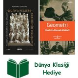 Alfa Yayınları Dünya Felsefe Tarihinin Oluşumu (Ciltli) + Geometri + Dünya Klasiği Hediye - Hayır