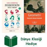 Alfa Yayınları Felsefenin Kısa Tarihi + Geometri + Dünya Klasiği Hediye - Hayır