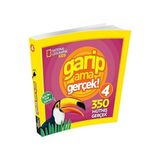 Alfa Yayınları Garip Ama Gerçek 4: 300 Müthiş Gerçek + Örümcekler: National Geographic Kids - Seviye 1 (Kapak Değişebilir)