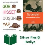 Alfa Yayınları Gör Hisset Düşün Yap + Geometri + Dünya Klasiği Hediye - Hayır