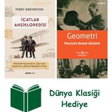Alfa Yayınları Icatlar Ansiklopedisi + Geometri + Dünya Klasiği Hediye - Hayır