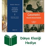 Alfa Yayınları Ilkçağ Felsefe Tarihi 1 + Geometri + Dünya Klasiği Hediye - Hayır