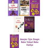 Alfa Yayınları Işimi Arıyorum + Takım Kurma + Gençler Için Zengin Baba Yoksul Baba + Kriz Yönetimi + Iş Okulu -...