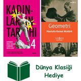 Alfa Yayınları Kadınların Tarihi 4 (Ciltli) + Geometri + Dünya Klasiği Hediye - Hayır