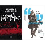 Alfa Yayınları Kandan Adam + Montaigne - Hayır