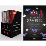 Alfa Yayınları Kara Dörtleme Kutu Set (4 Kitap) + Olağanüstü Bir Gece - Hayır