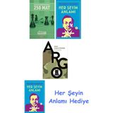 Alfa Yayınları Küçükler Şampiyonasından 250 Mat + Her Şeyin Anlamı + Asker Argosu Sözlüğü + Her Şeyin Anlamı