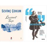 Alfa Yayınları Lacivert Taşı + Montaigne - Hayır