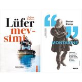 Alfa Yayınları Lüfer Mevsimi + Montaigne - Hayır
