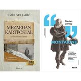 Alfa Yayınları Mezardan Kartpostal + Montaigne - Hayır