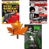 Alfa Yayınları Murat Menteş - Ucuz Romancılar - Afili Hafiye - Fink - 3kitap Tescilli Kitap Ayracı ile