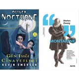 Alfa Yayınları Oliver Nocturne 2 - Gün Işığı Cinayetleri + Montaigne - Hayır