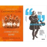 Alfa Yayınları Ölümcül Oyuncaklar 6. Kitap - Cennet Ateşi Şehri + Montaigne - Hayır