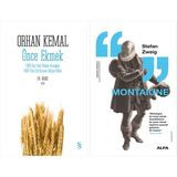 Alfa Yayınları Önce Ekmek + Montaigne - Hayır
