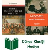 Alfa Yayınları Osmanlı Imparatorluğu'nun Kısa Tarihi + Geometri + Dünya Klasiği Hediye - Hayır
