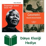 Alfa Yayınları Özgürlüğe Giden Uzun Yol + Geometri + Dünya Klasiği Hediye - Hayır