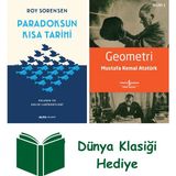 Alfa Yayınları Paradoksun Kısa Tarihi + Geometri + Dünya Klasiği Hediye - Hayır