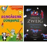 Alfa Yayınları Rengârenk Dünyamız – Boyama Kitaplarım 3-4 Yaş + Olağanüstü Bir Gece - Hayır