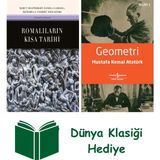 Alfa Yayınları Romalıların Kısa Tarihi + Geometri + Dünya Klasiği Hediye - Hayır