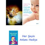 Alfa Yayınları Rüya Defteri + Çocuk Adları Sözlüğü (Cep Boy) + Her Şeyin Anlamı