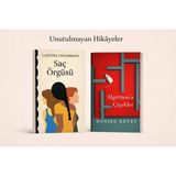 Alfa Yayınları Saç Örgüsü ve Algernon'a Çiçekler İki Kitap Seti Anonim Yazarlı Ciltsiz