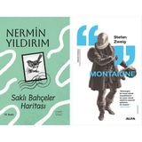 Alfa Yayınları Saklı Bahçeler Haritası (Ciltli) + Montaigne - Hayır