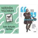 Alfa Yayınları Saklı Bahçeler Haritası + Montaigne - Hayır