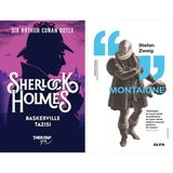 Alfa Yayınları Sherlock Holmes Baskerville Tazısı + Montaigne - Hayır