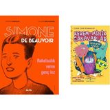 Alfa Yayınları Simone De Beauvoir (Çizgi Roman): Rahatsızlık Veren Genç Kız + 1 Kitap Daha (Set) - Hayır