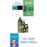 Alfa Yayınları Tanrı Parçacığı + Küçükler Şampiyonasından 250 Mat + Asker Argosu Sözlüğü + Her Şeyin Anlamı