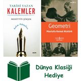 Alfa Yayınları Tarihi Yazan Kalemler + Geometri + Dünya Klasiği Hediye - Hayır